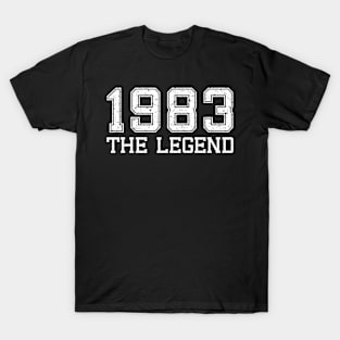 Vintage Born in 1983 The Legend T-Shirt